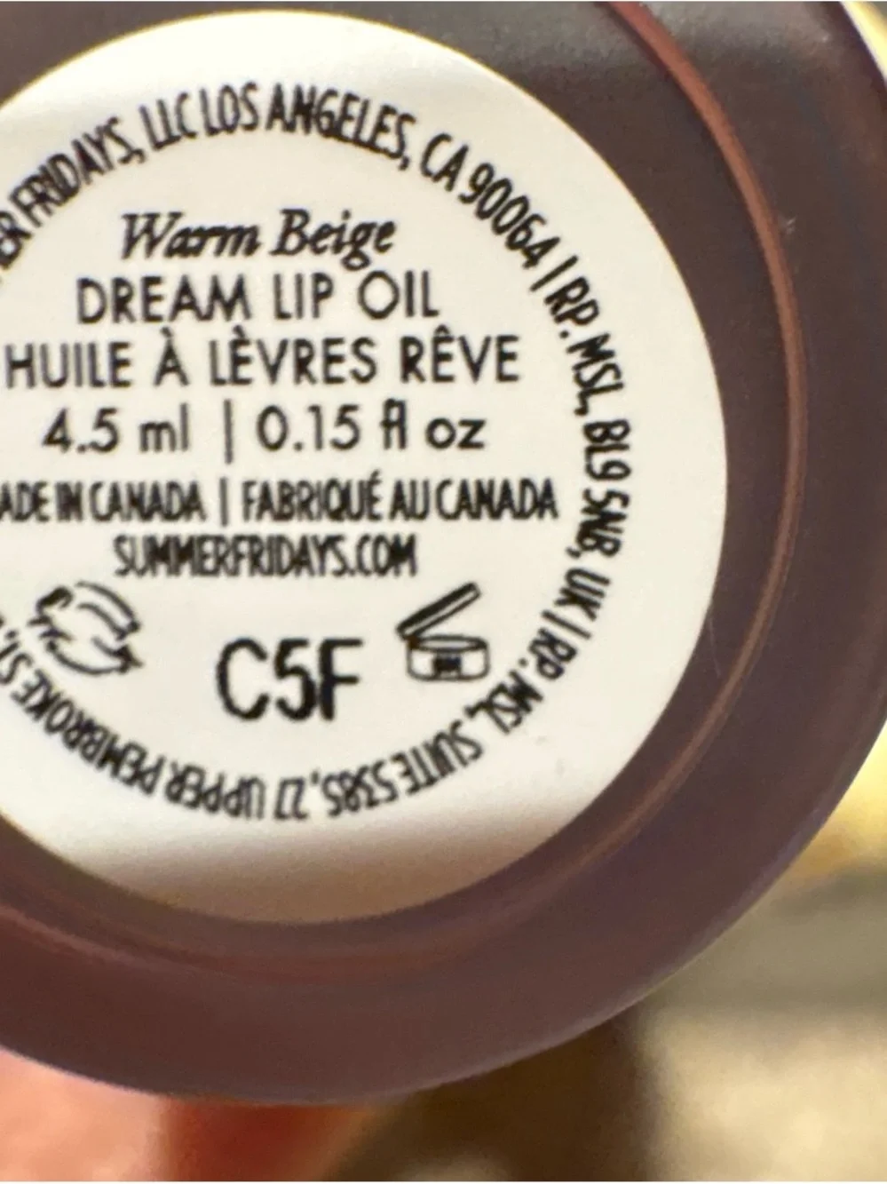 Summer Fridays Cream Blush - Warm Nude Pink